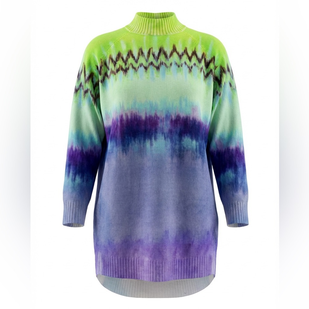Psophia Vasquez de Castro Spain 100% Extrafine Merino Wool  Sweater Dress size M